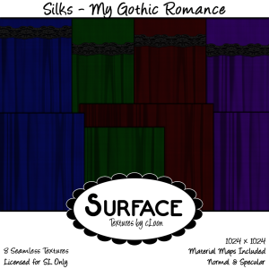 23 - Surface - Silks - My Gothic Romance.