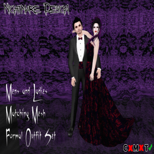 35 - Gothic Romance Matching Formal Outfits