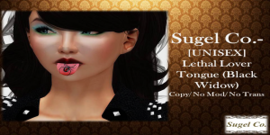36 - Lethal Lover Tongue (Black Widow) by Sugel Co