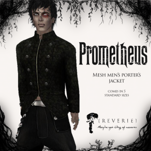 02) {REVERIE} Mesh Porter's Jacket - Prometheus