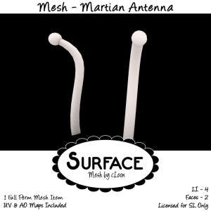 20) Surface Mesh - Martian Antenna Contact Ad