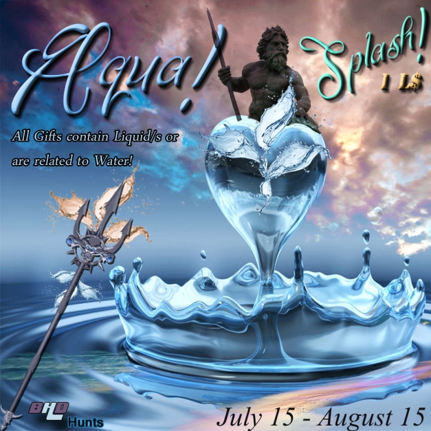 Aqua! Splash! Hunt Poster Preview