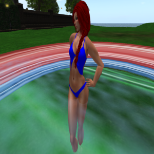 43) Women's Aqua Splash Suit
