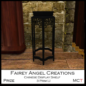 CH 06) FAC Ad Chinese Display Table Prize